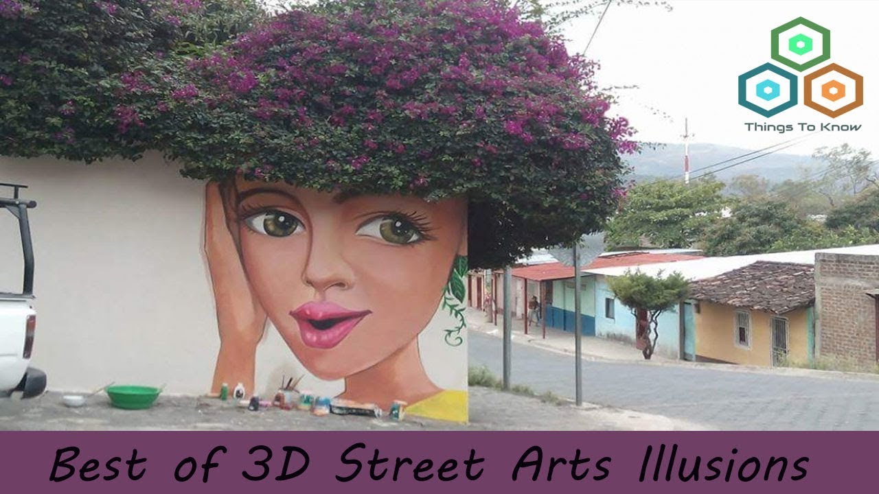 ▶️ Best of 3d Street Art Illusions | Optical Illusions By ThingsToKnow