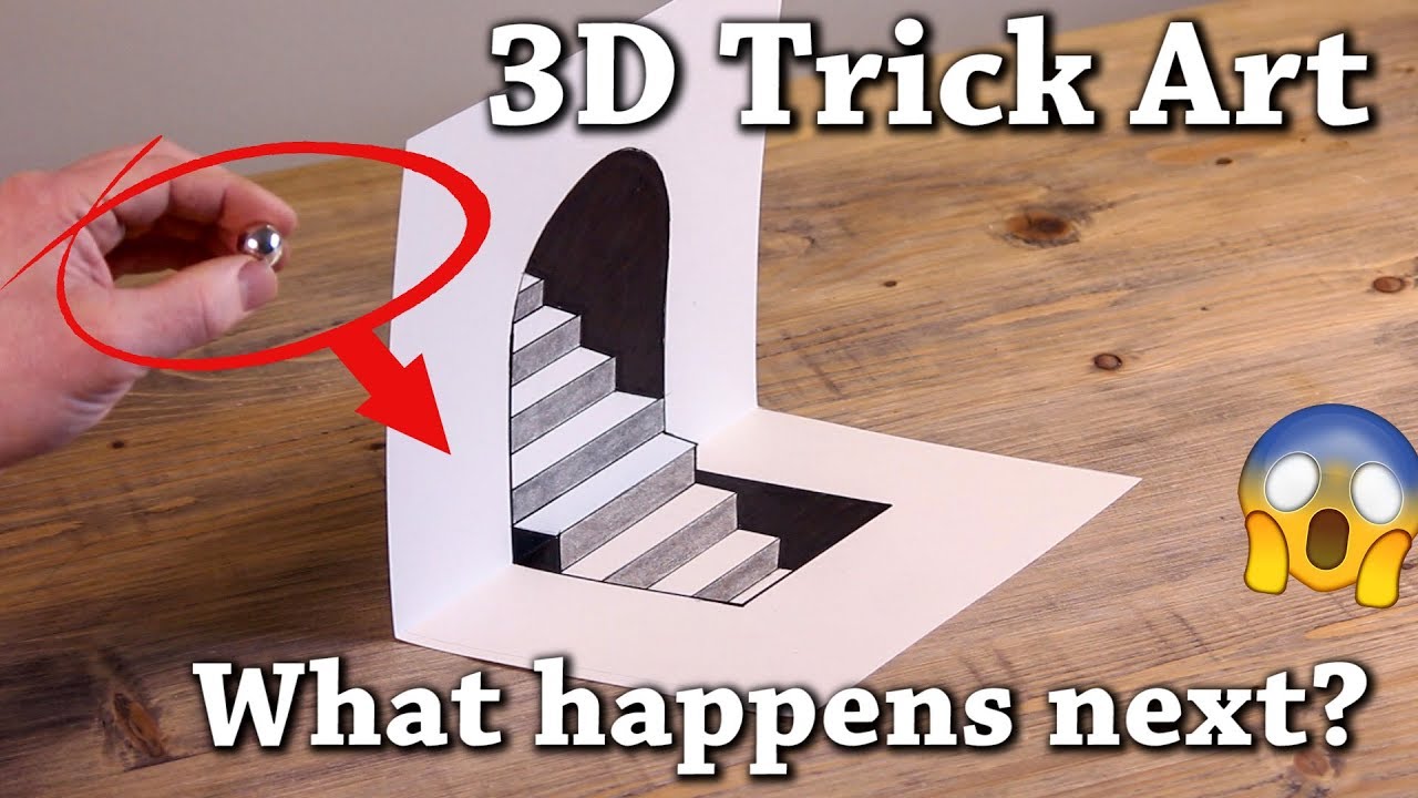 Easy 3D Drawing Illusions to Test Your Brain! Episode 3
