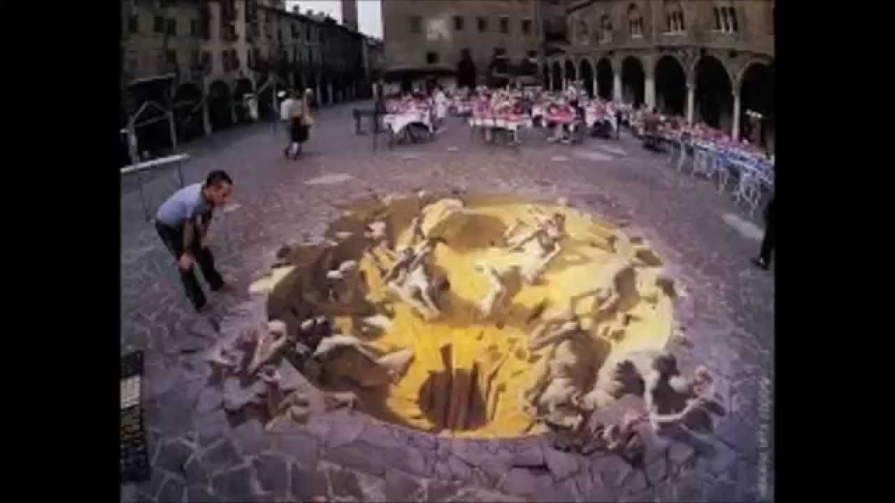 Optical Illusions: Street Art | Part 1 | by RofLancherVids | Must See! |