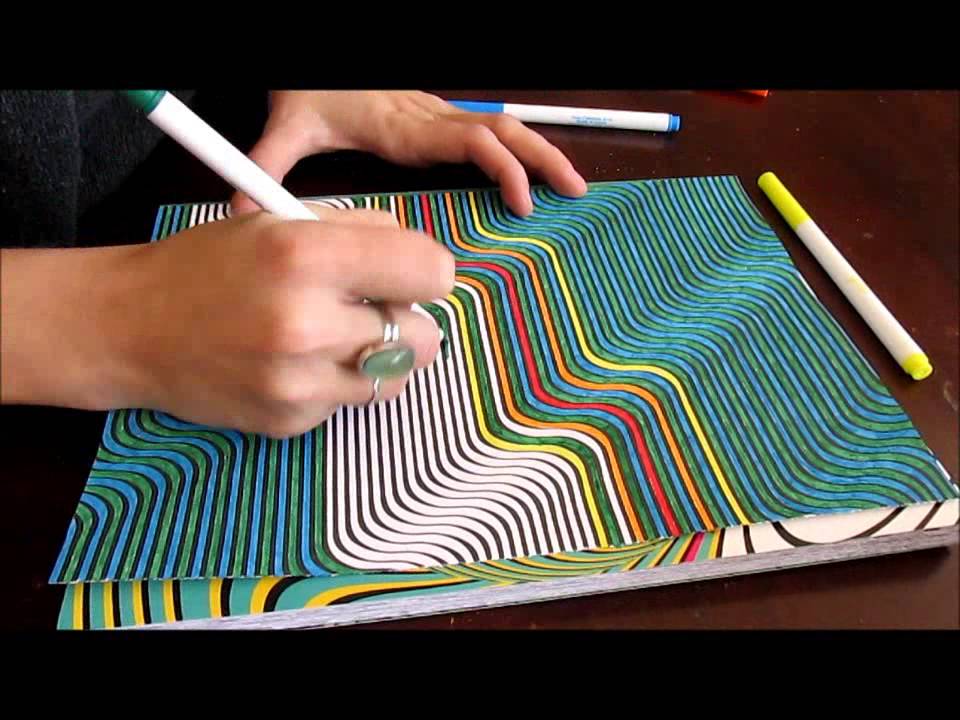 Coloring Optical Illusions