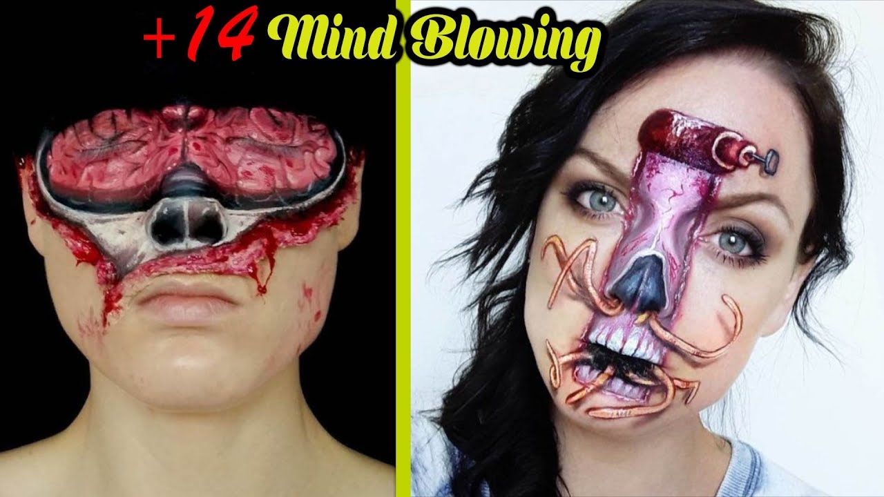 Extreme Mind Blowing Optical Illusions Art Turn Faces to Nightmares
