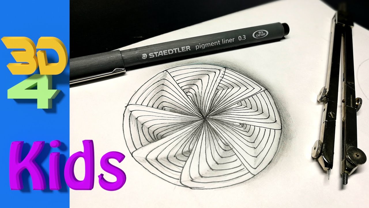 48+ Mind Blowing Easy 3D Pencil Sketch Drawing Gif