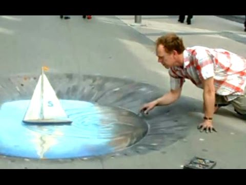 Amazing 3D Street Art Illusions Compilation 2014 [HD]