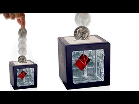 Optical Illusion Art Bank Disappearing Coins ~ Incredible Science
