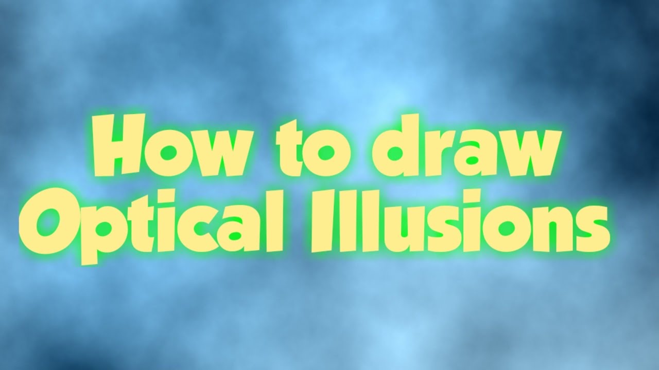 How to draw optical illusions || Art is Fun ||