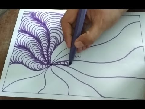 Optical illusions || How To Draw A Optical Illusions || A ONE ART