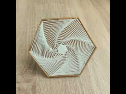 hexagon optical illusions