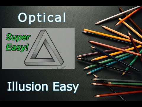 Optical illusions Very Easy For Kids || Pranjal Arts 🥰😘