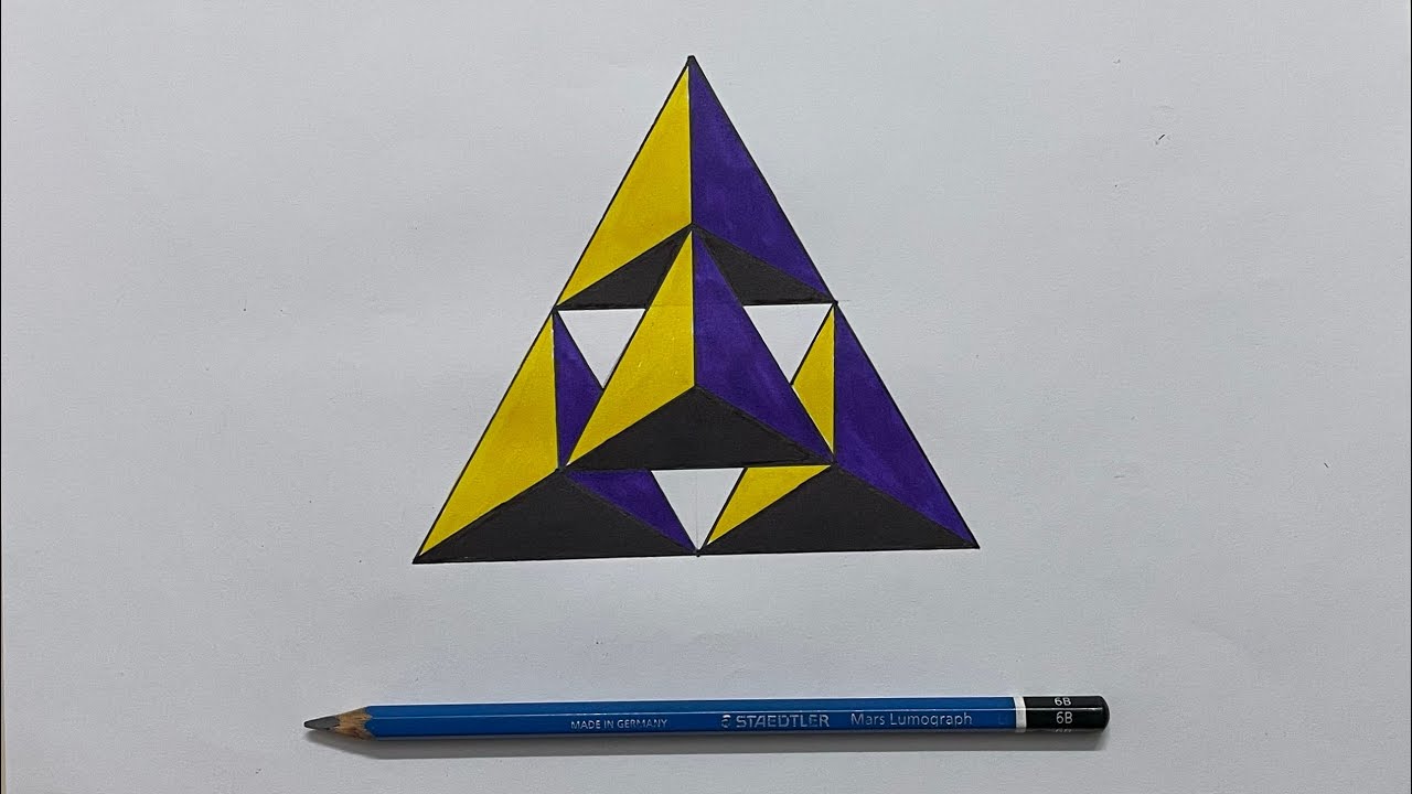 3D Drawing Easy Tutorial | 3d Optical illusion | Trick Art | Swati Jangra Arts