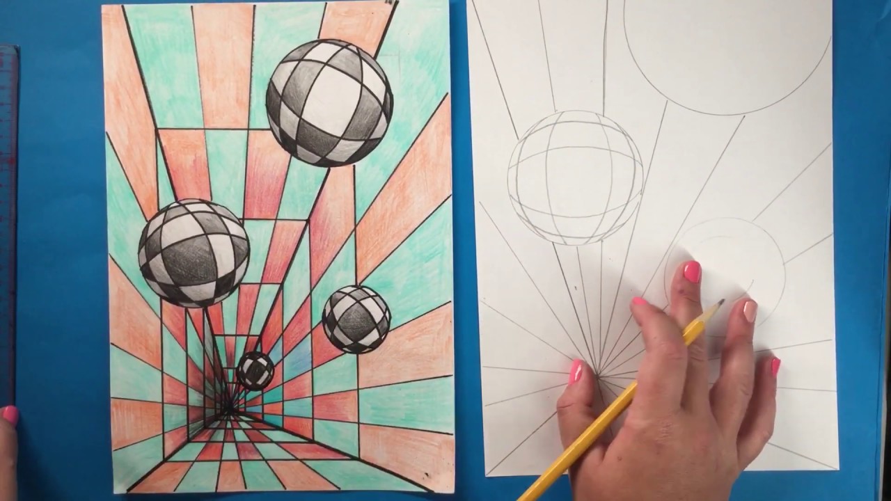Grade 4 Challenge A Optical Illusion - Part 1 Drawing