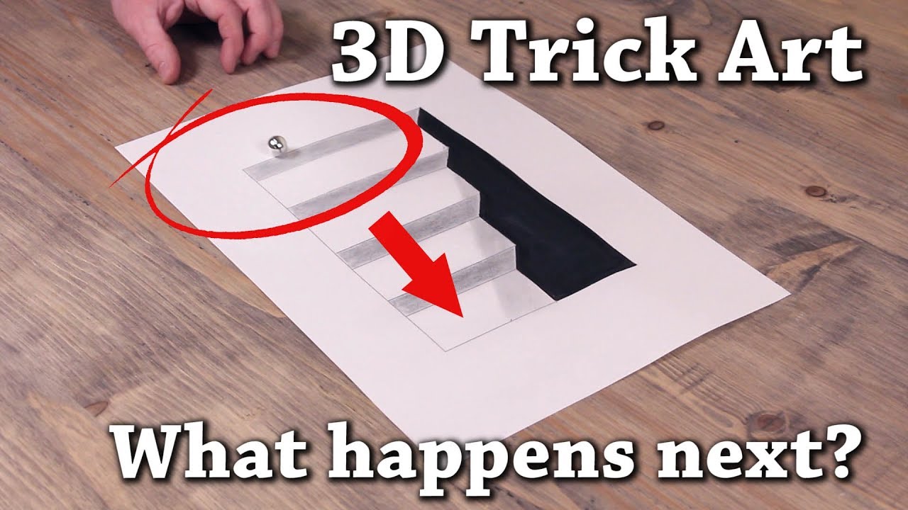 Easy 3D Drawing Illusions to Test Your Brain!