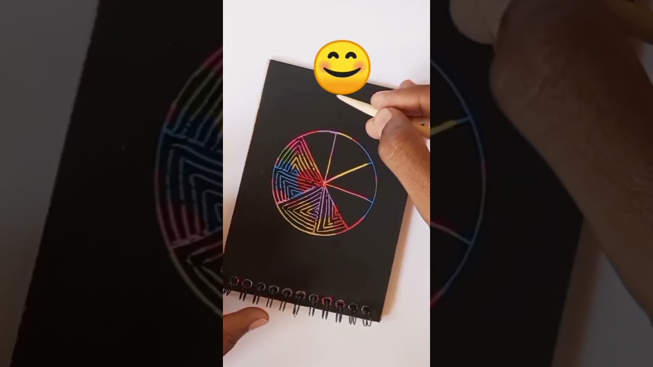 Easy optical illusion drawing 😍 #shorts #trending