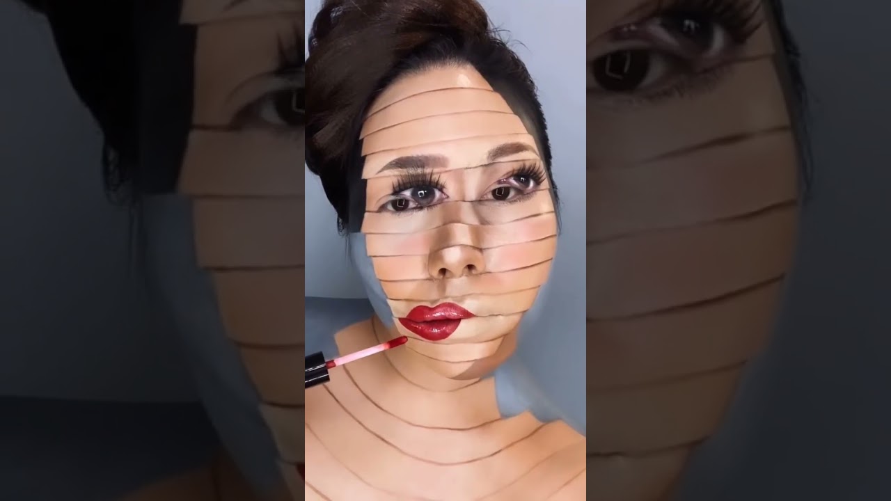 This Amazing Makeup Artist Creates Some Mind-Blowing Optical Illusions On Her Face And Hands