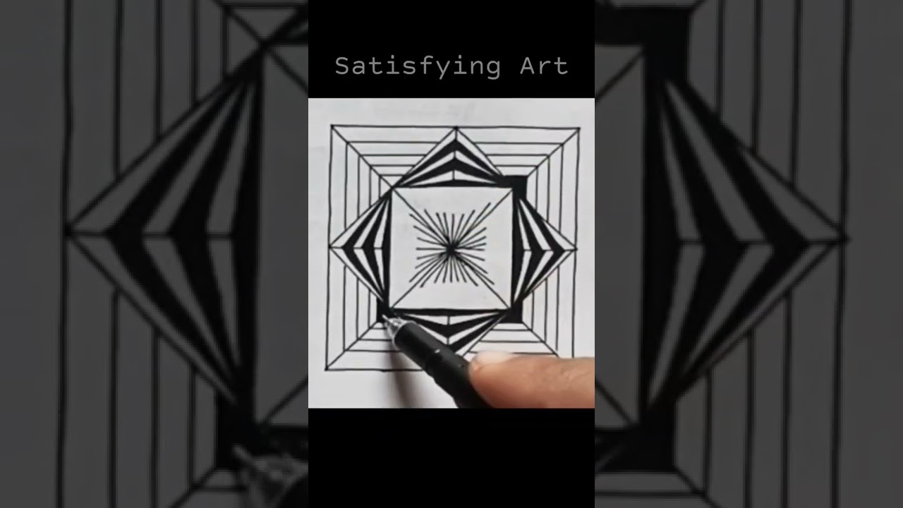 Amazing Result 😱 | Optical Illusions 😵 | Satisfying Art